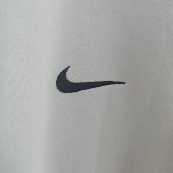 NWT! Nike Sportswear Fleece Oversized Half-Zip Crop Sweatshirt White Plus 3x - Picture 4 of 9